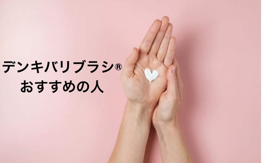 デンキバリブラシがおすすめの人